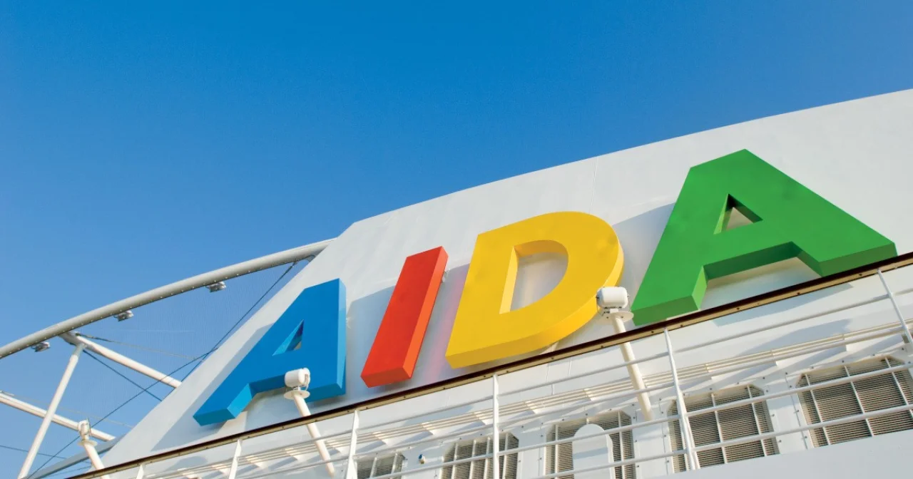 AIDA Schriftzug