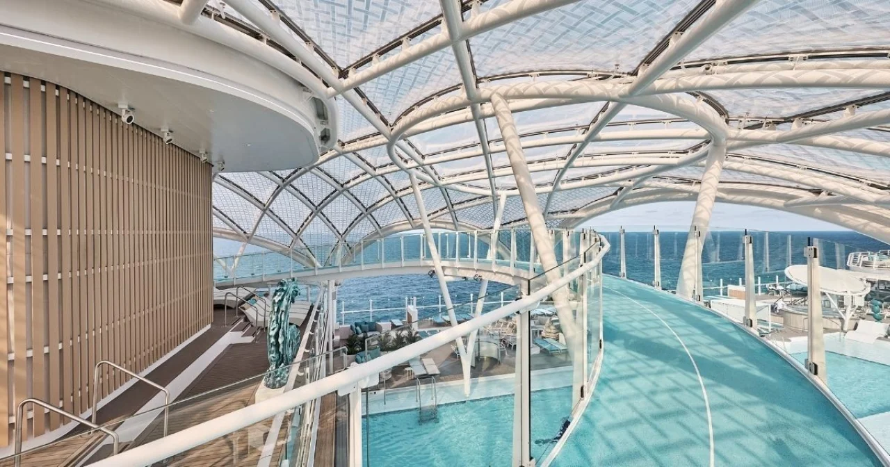 Laufstrecke auf Mein Schiff Relax