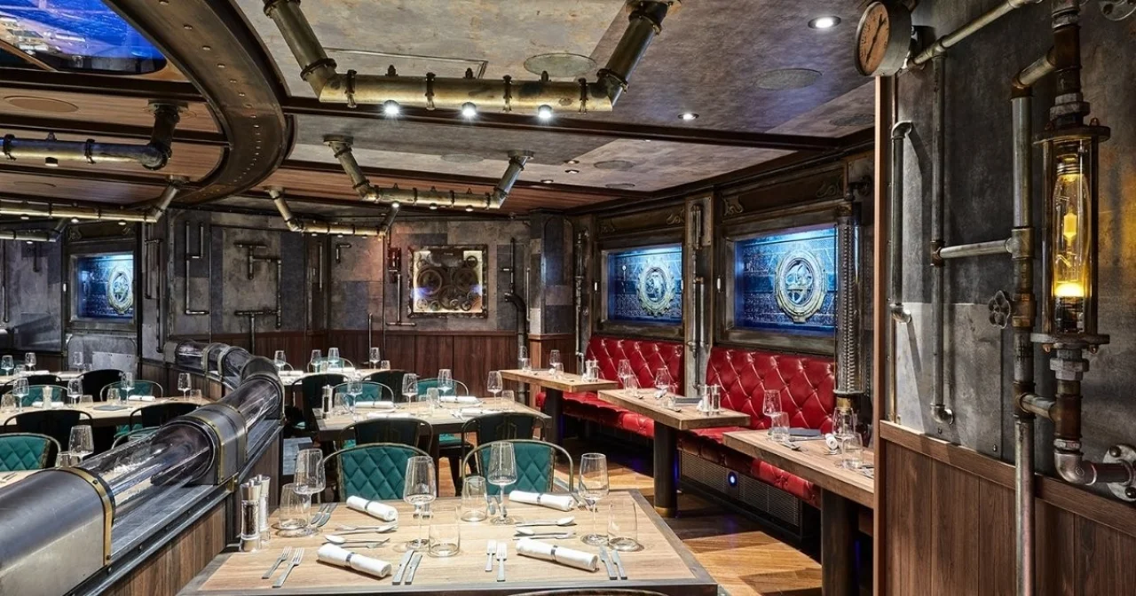 Time Machine Restaurant auf AIDAnova