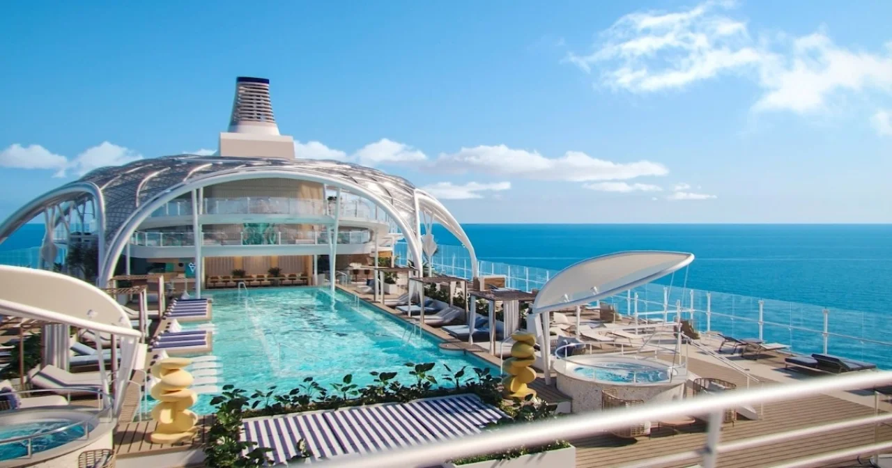 Pooldeck Mein Schiff Flow
