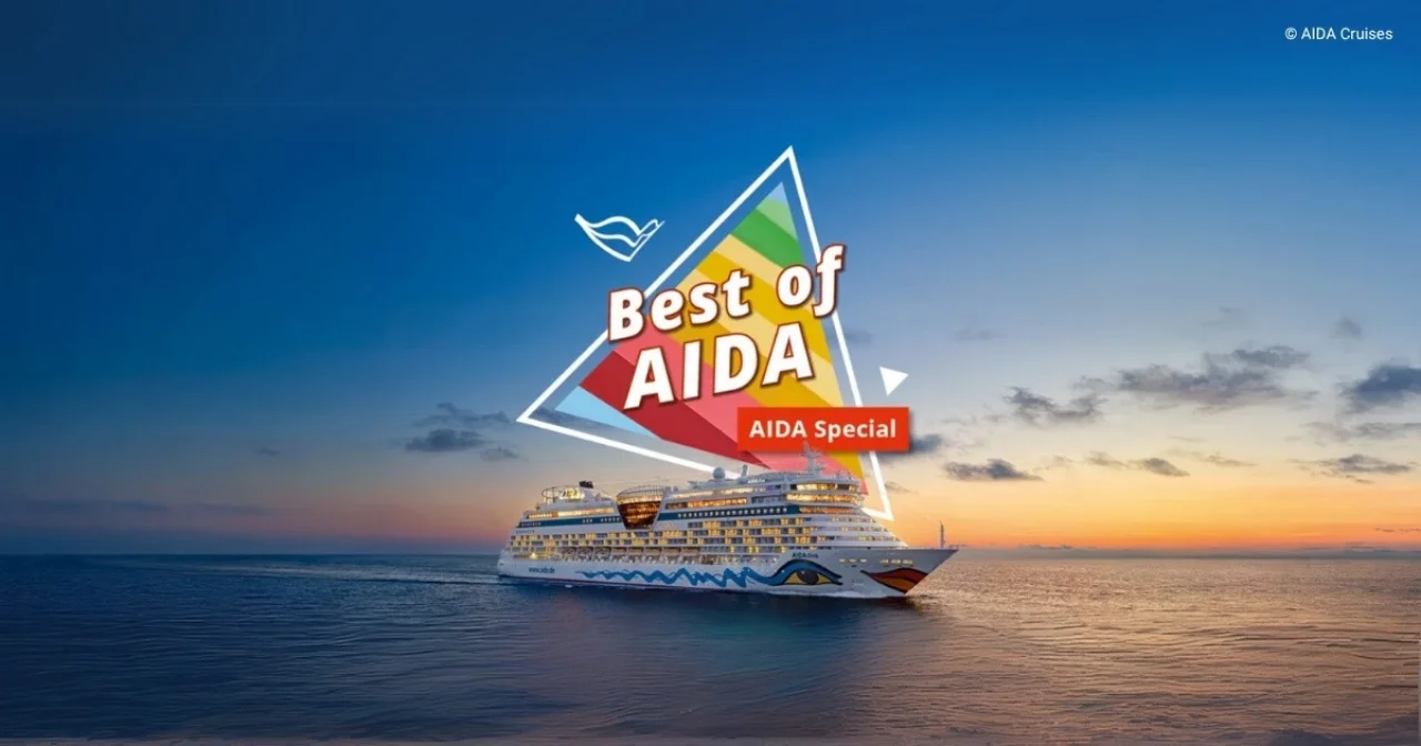 AIDA wird 30 Jahre alt und feiert mit Jubiläumsreise Best of AIDA