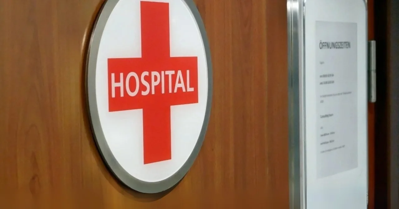 Eingang zum Bordhospital auf einem AIDA kreuzfahrtschiff