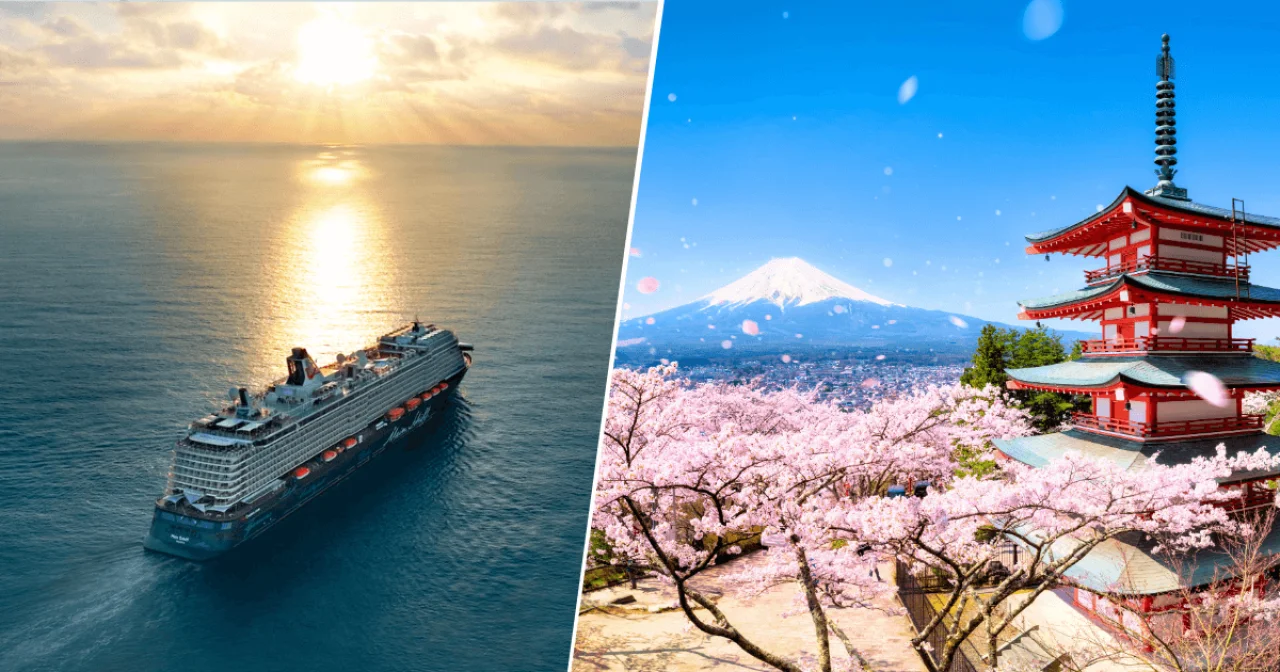 Neue Mein Schiff Reisen im Frühjahr 2027 führen unter anderem nach Japan
