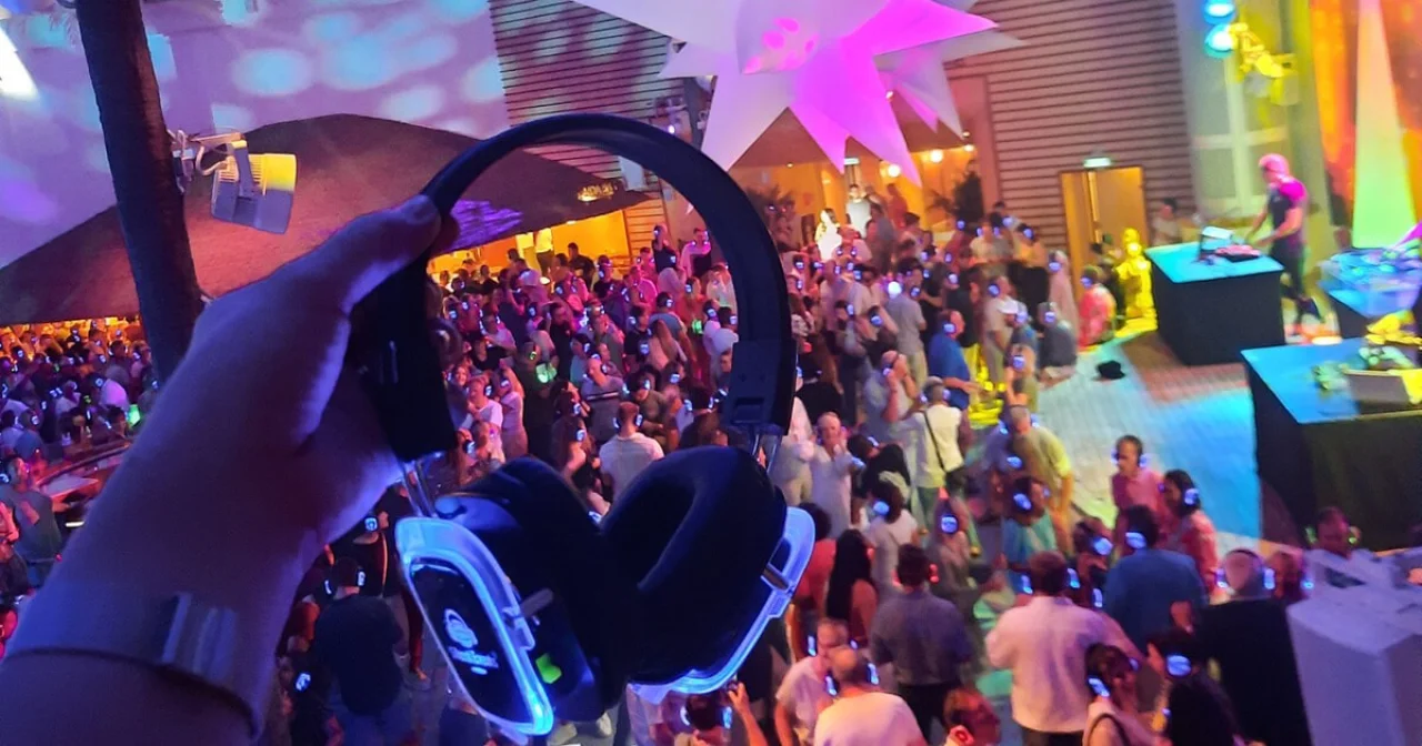 Silent Party auf AIDA Schiff