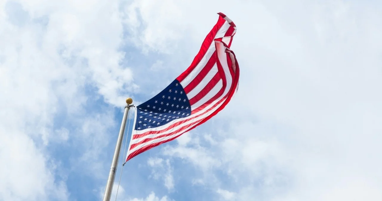 Amerikanische Flagge