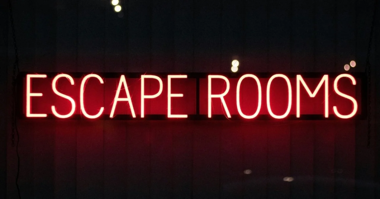 Escape Room Schild
