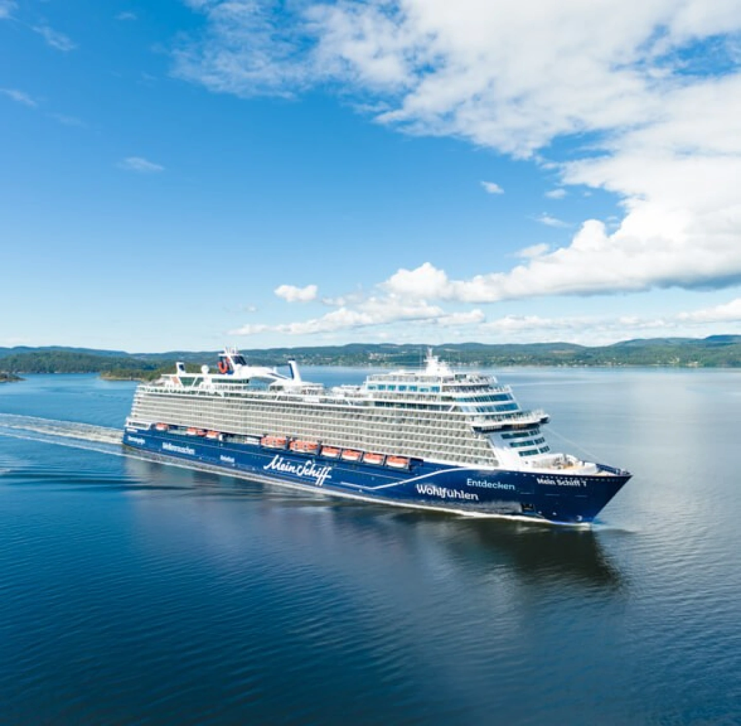 Mein Schiff 7 in Norwegen