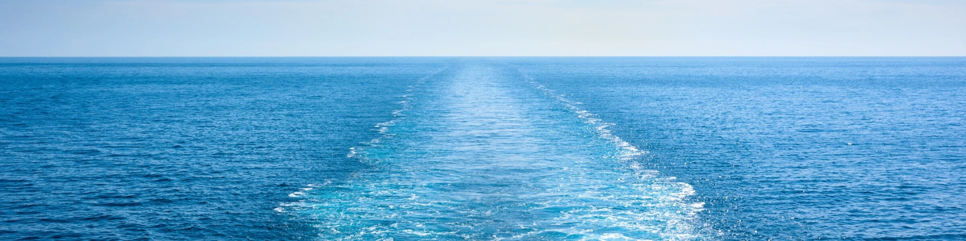 Fahrspur Kreuzfahrtschiff