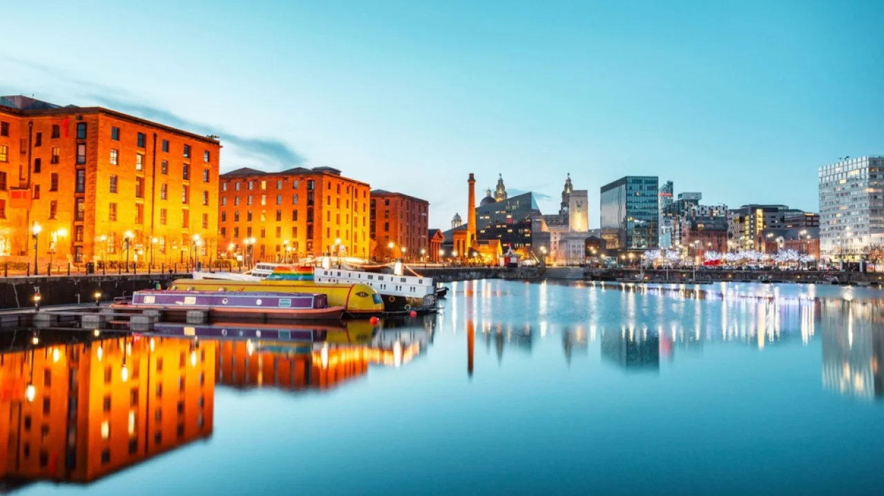 Hafenbild Liverpool