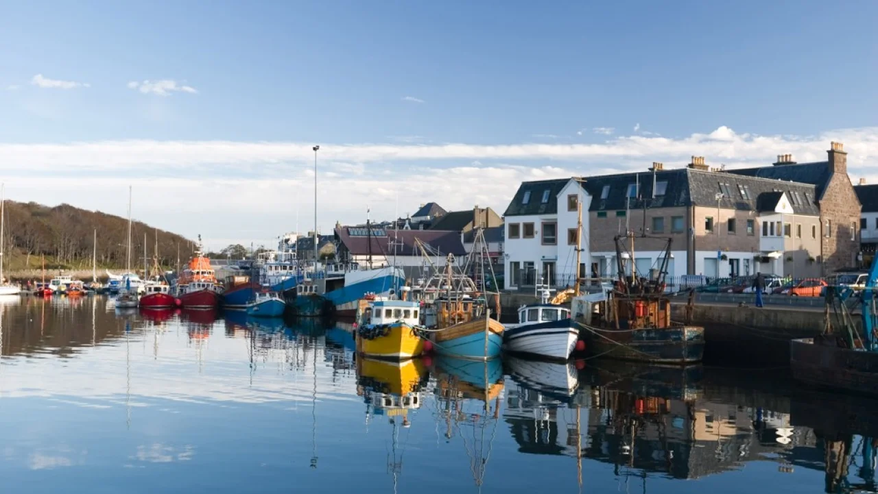 Hafenbild Stornoway