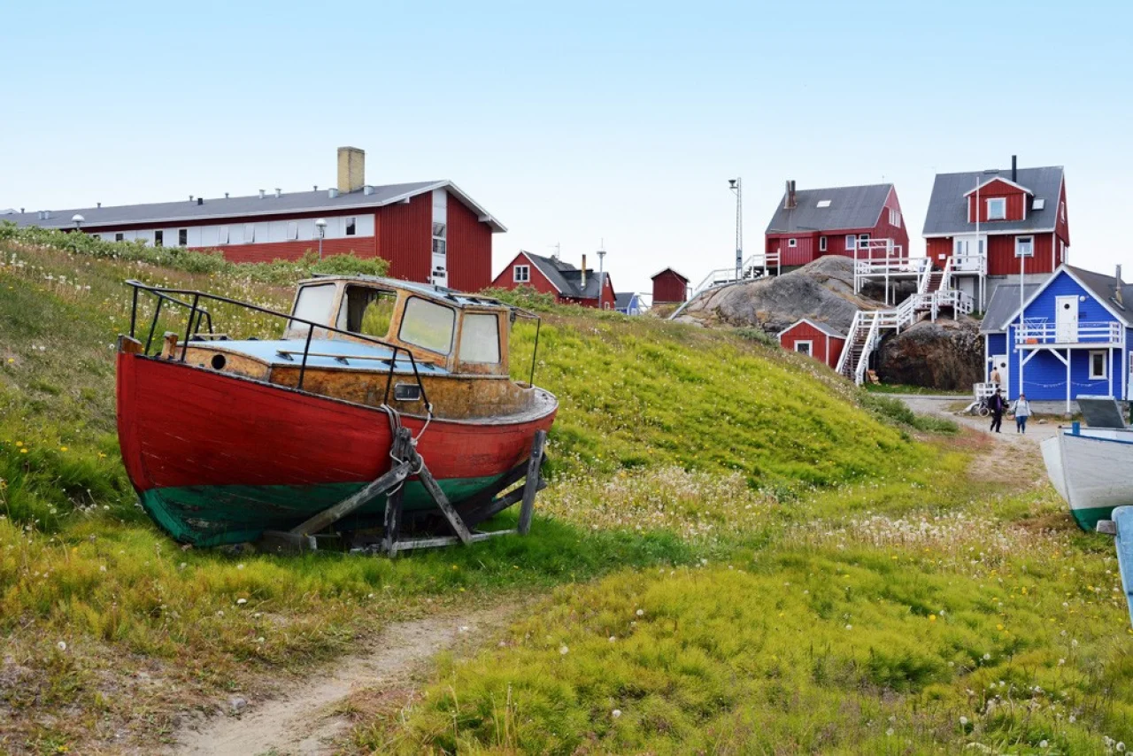 Hafenbild Sisimiut (Holsteinsborg)