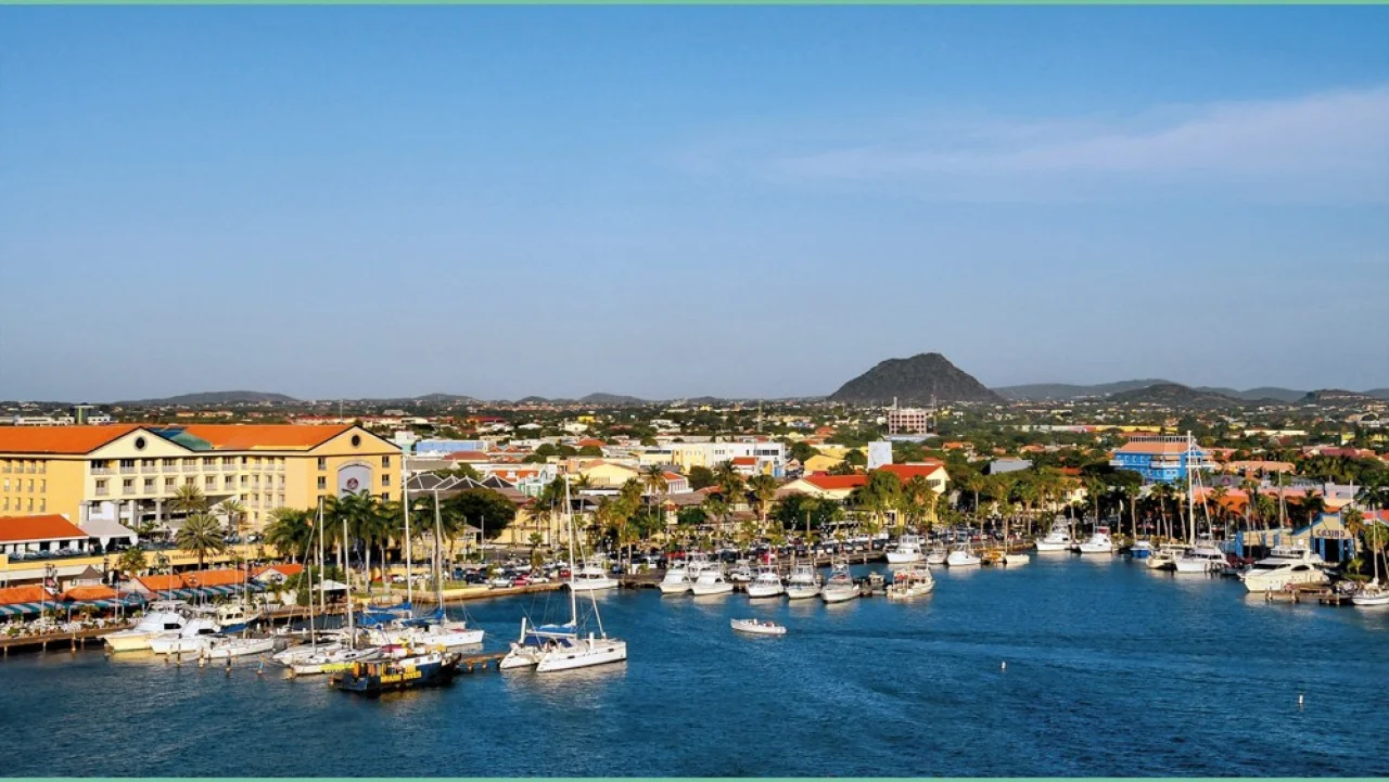 Hafenbild Oranjestad