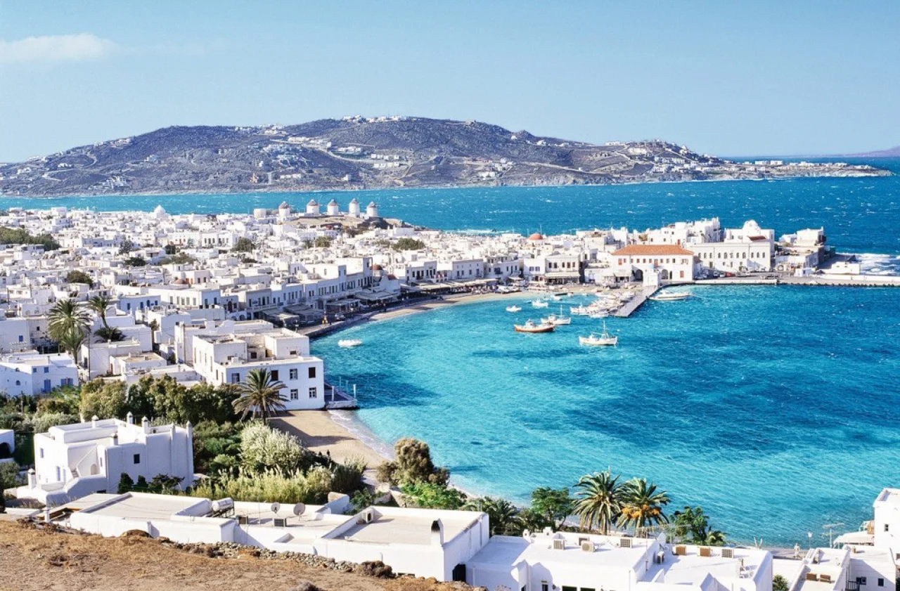 Hafenbild Mykonos