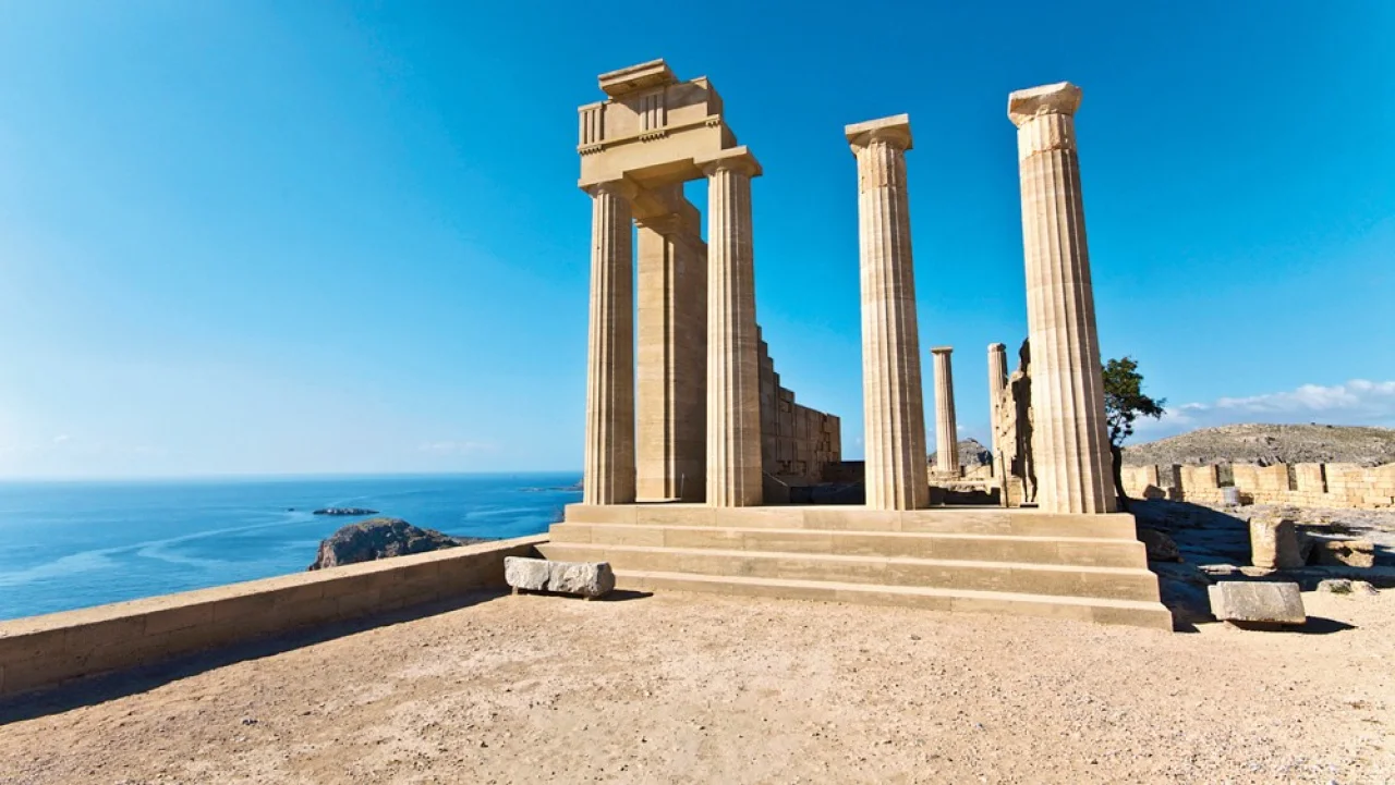 Hafenbild Rhodos Stadt (Rhodos)
