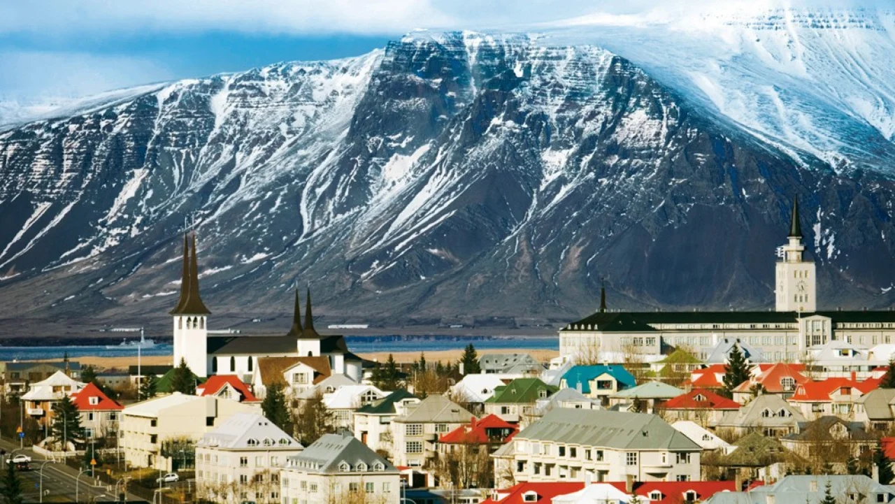 Hafenbild Reykjavik