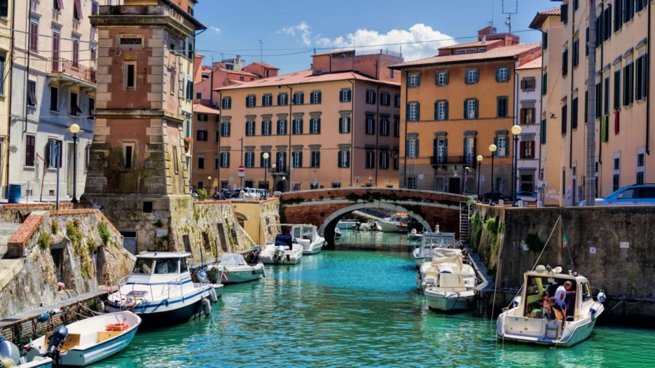 Hafenbild Livorno
