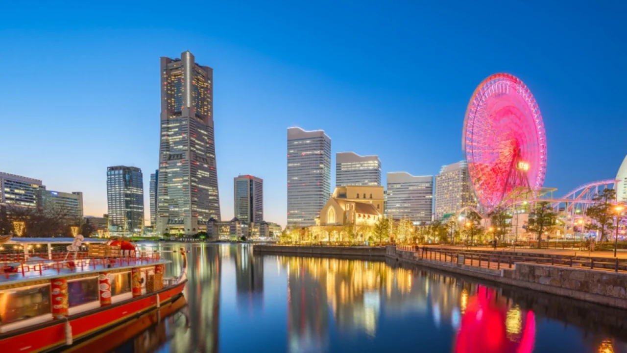 Hafenbild Yokohama (Tokio)