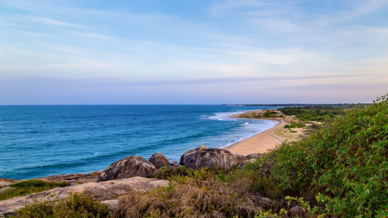 Hafenbild Hambantota (Sri Lanka)