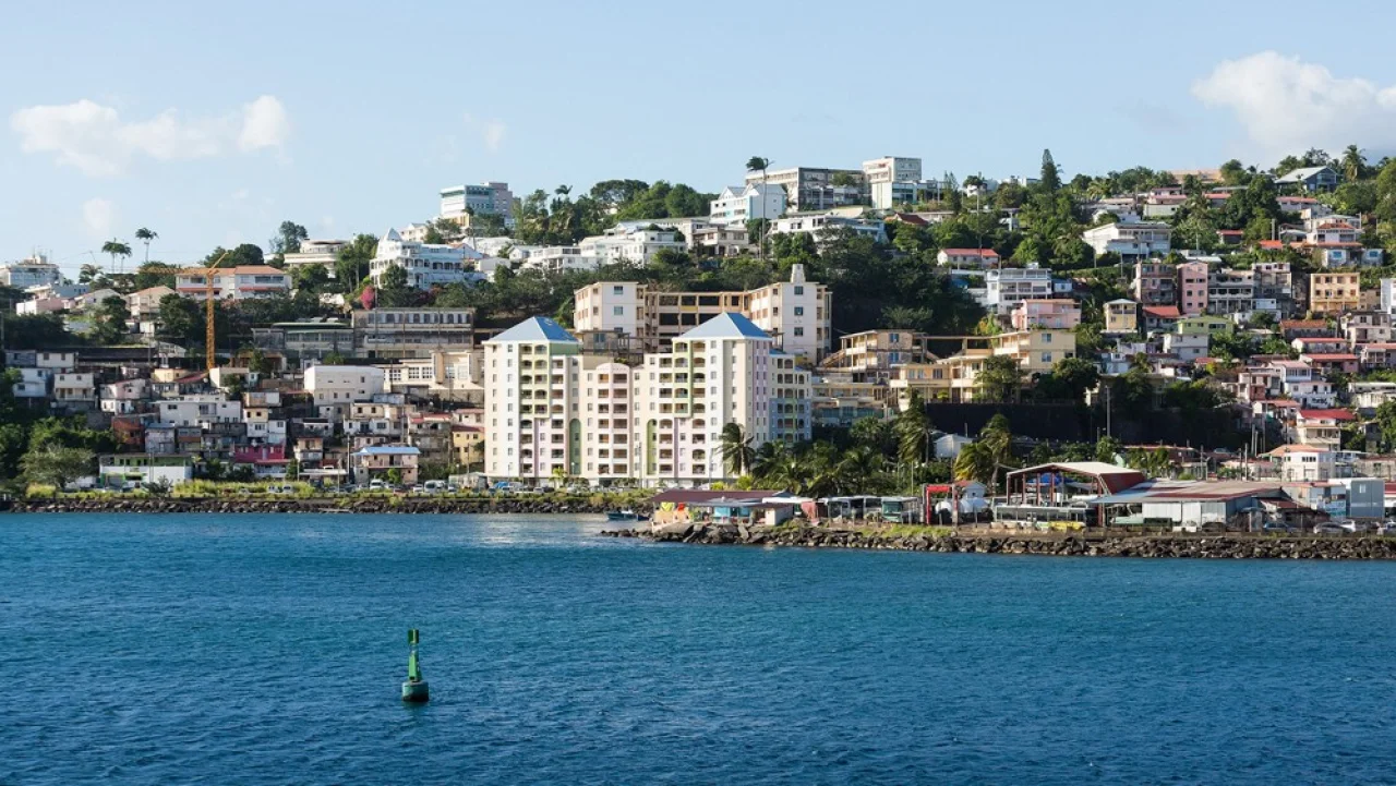 Hafenbild Fort-de-France (Martinique)