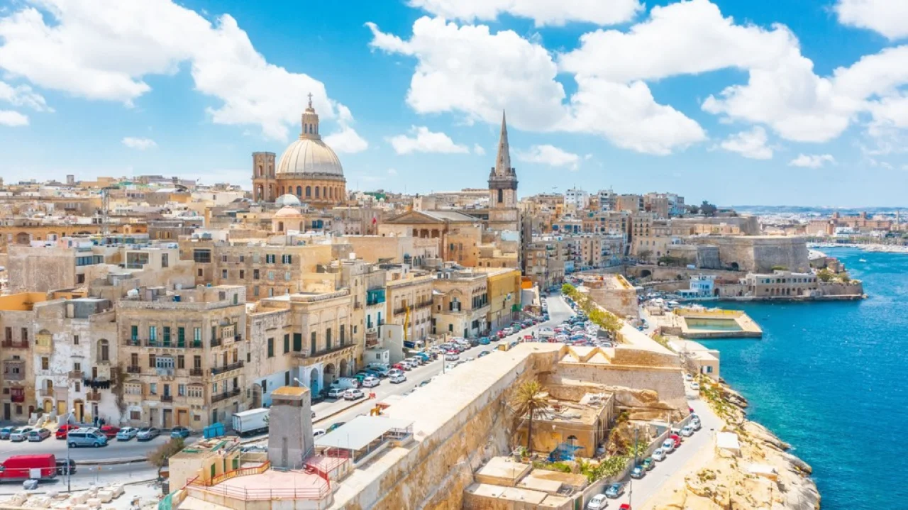 Hafenbild Valletta (Malta)