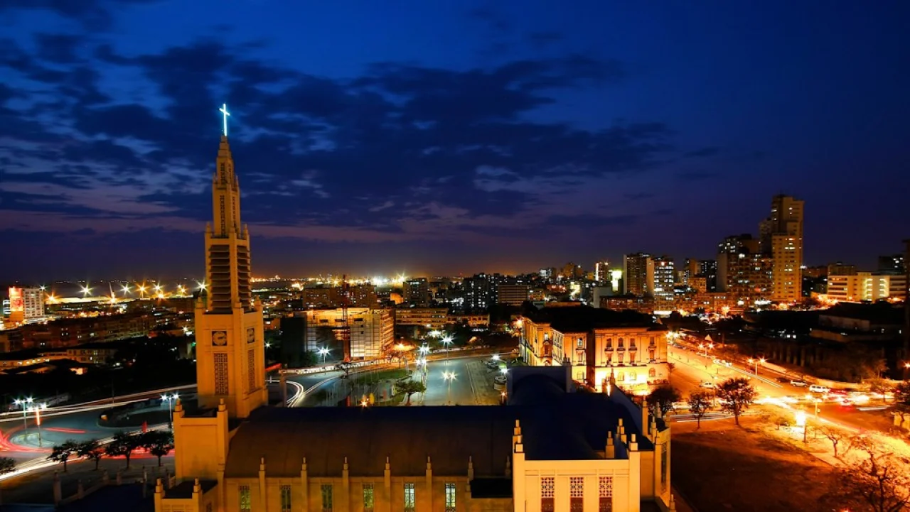 Hafenbild Maputo