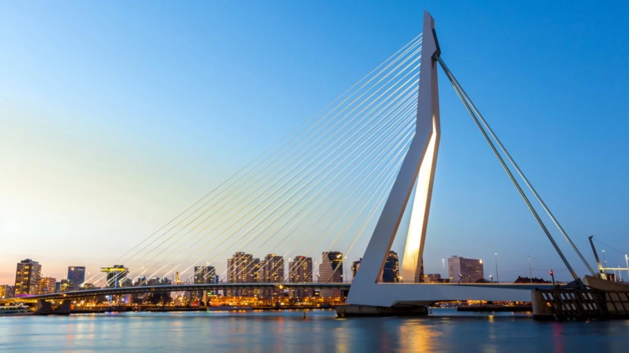 Hafenbild Rotterdam