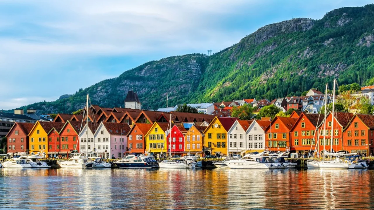 Hafenbild Bergen