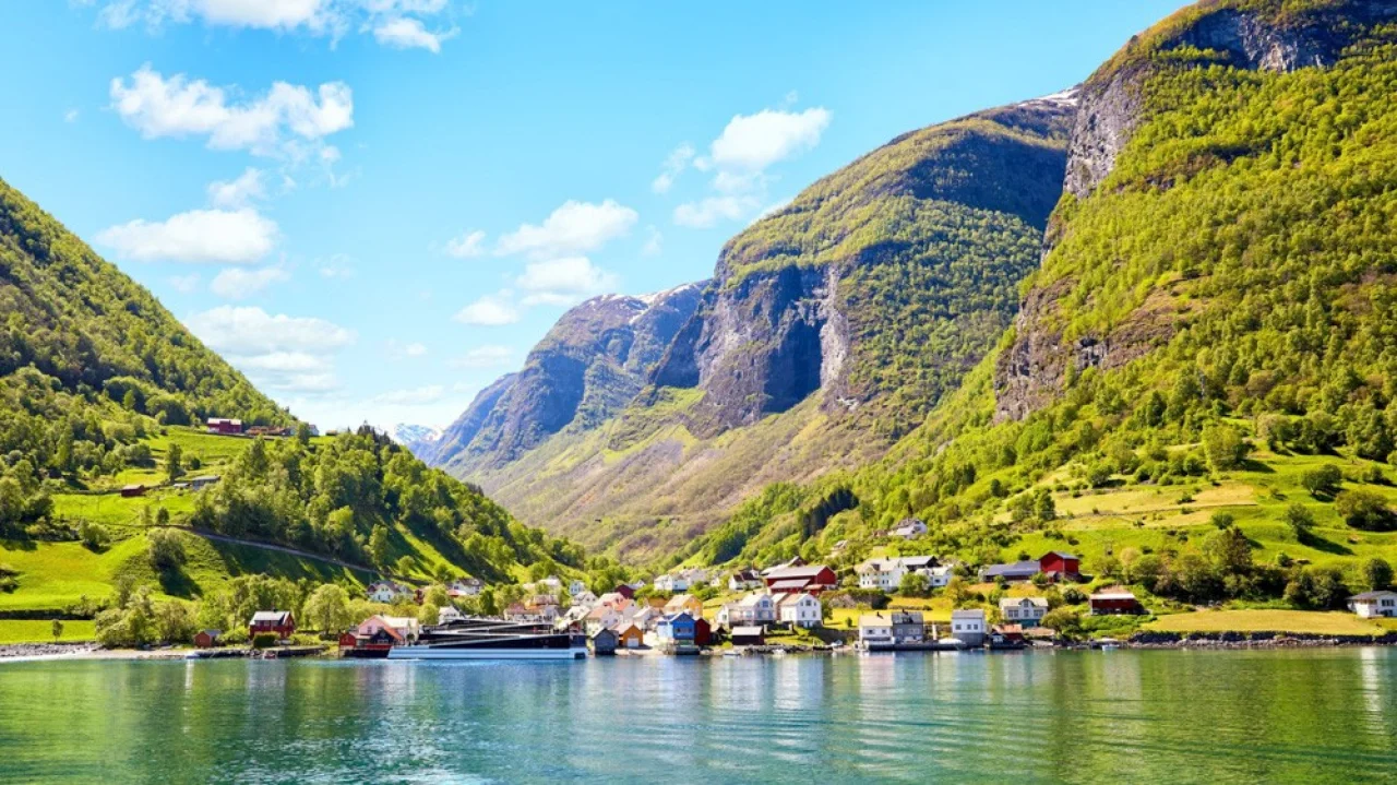 Hafenbild Flåm