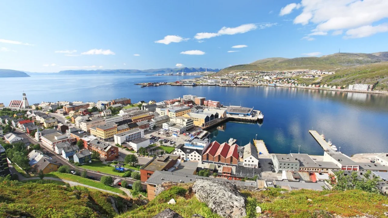 Hafenbild Hammerfest