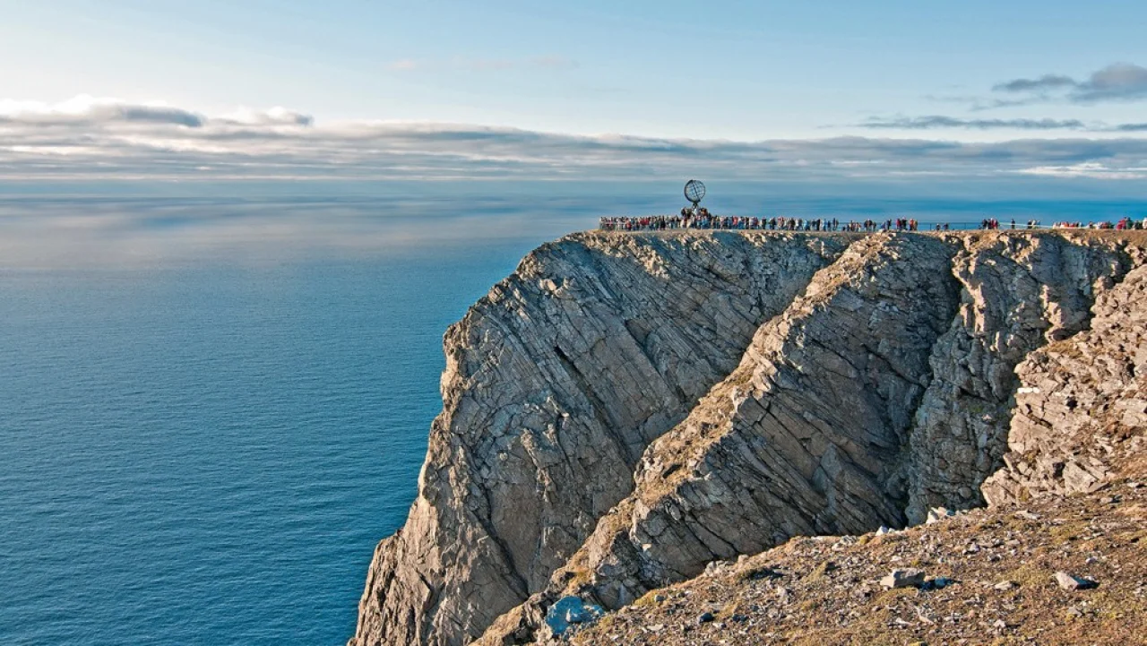 Hafenbild Honningsvåg (Nordkap)