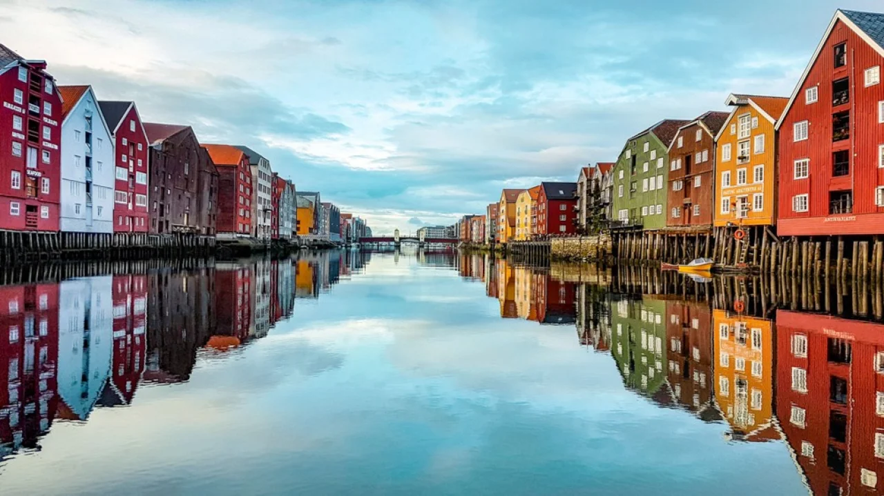 Hafenbild Trondheim