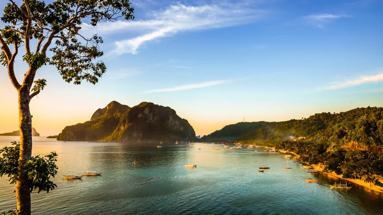 Hafenbild Puerto Princesa, Palawan