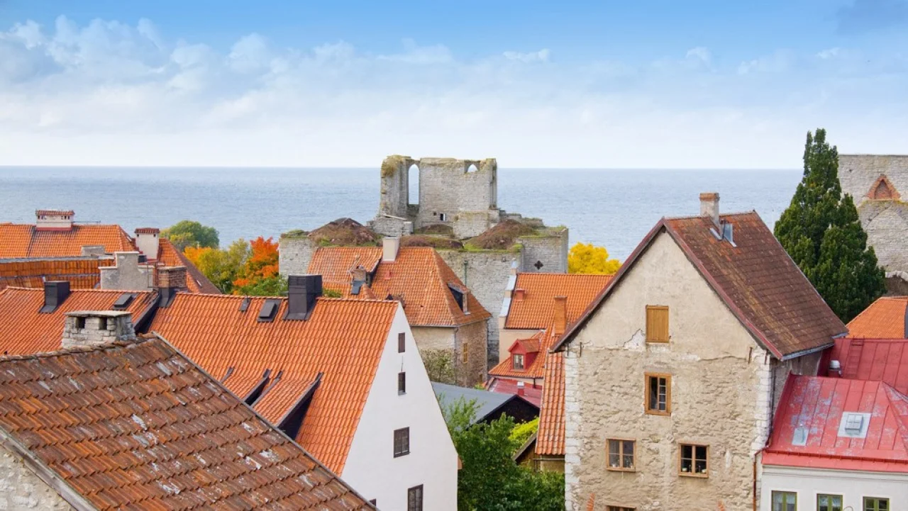 Hafenbild Visby