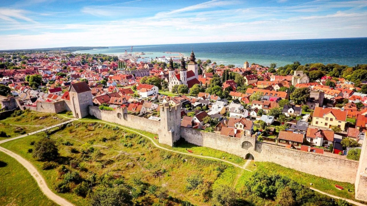 Hafenbild Visby