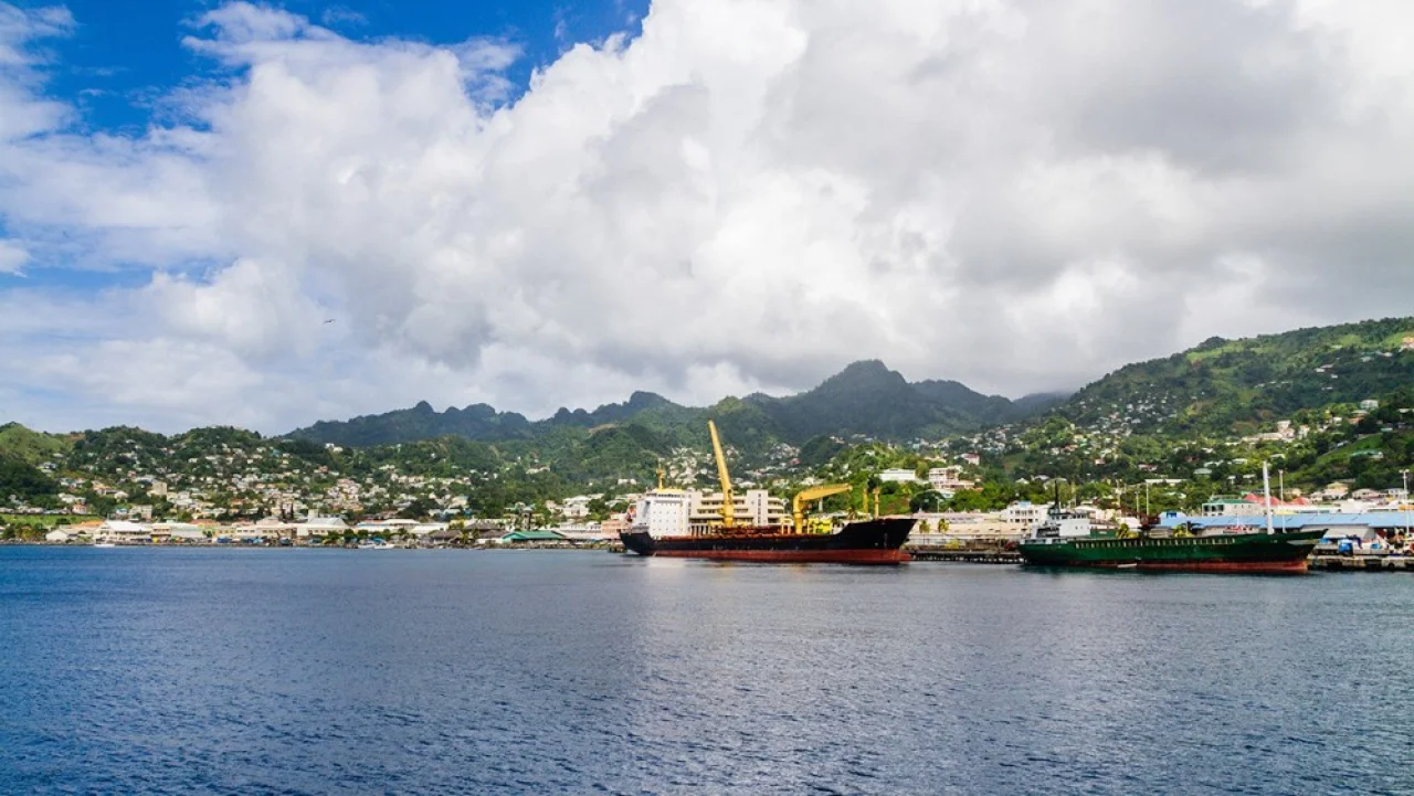 Hafenbild Kingstown (St. Vincent)