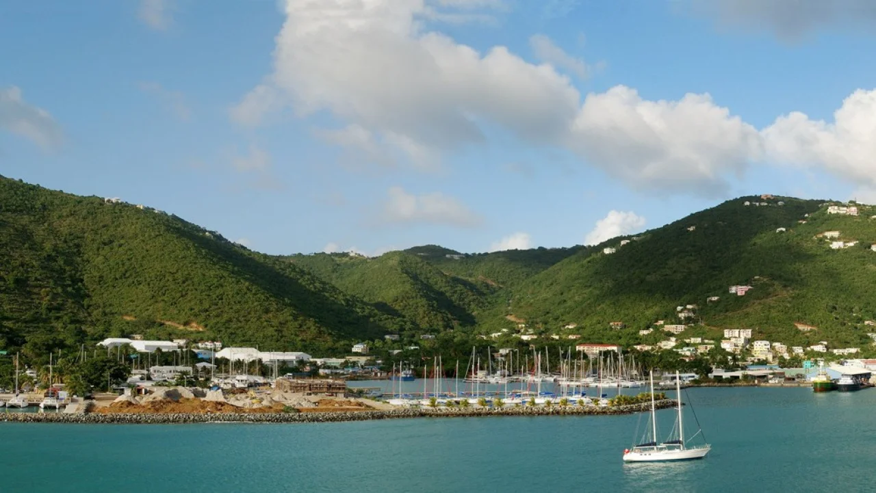 Hafenbild Road Town (Tortola)