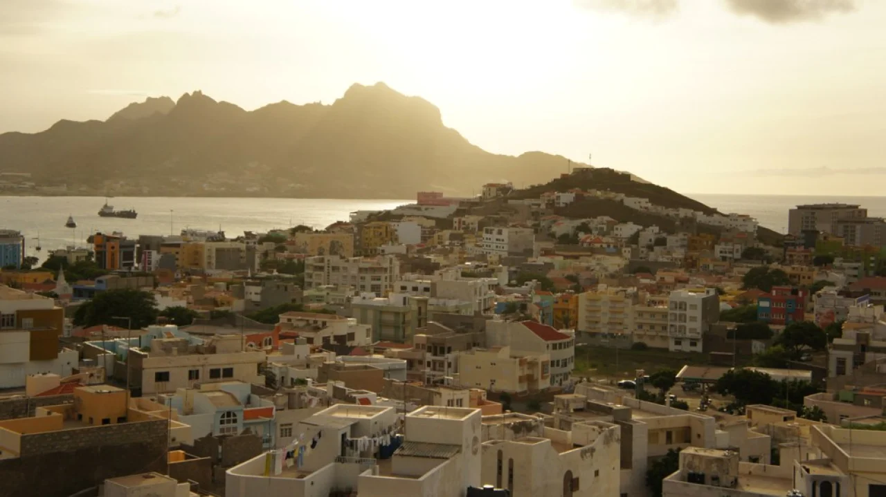 Hafenbild Mindelo (São Vicente)