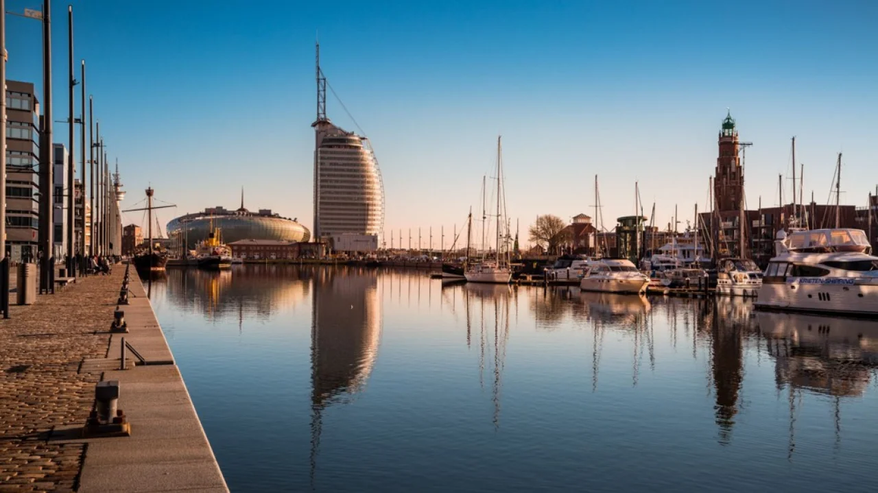 Hafenbild Bremerhaven