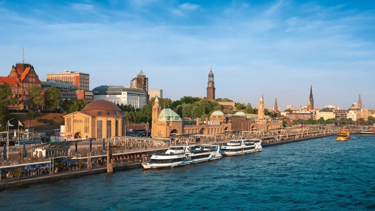Hafenbild Hamburg