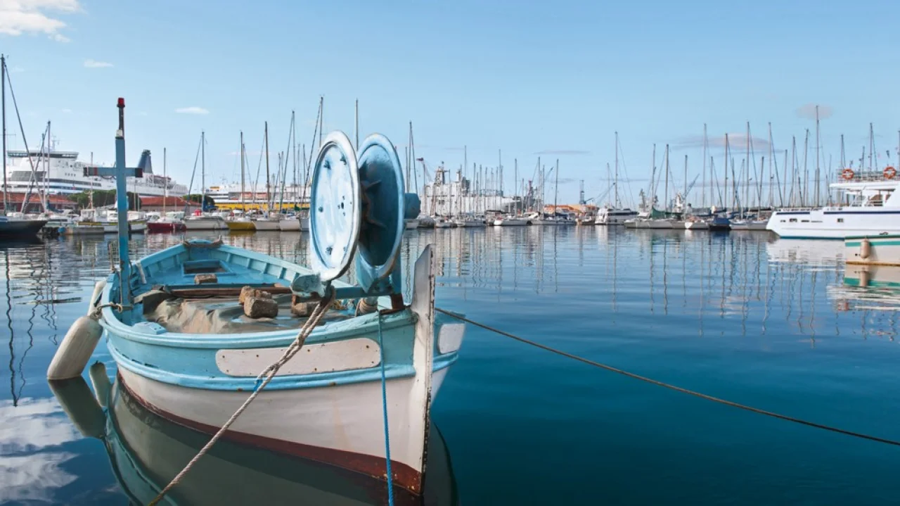 Hafenbild La Seyne (Toulon)