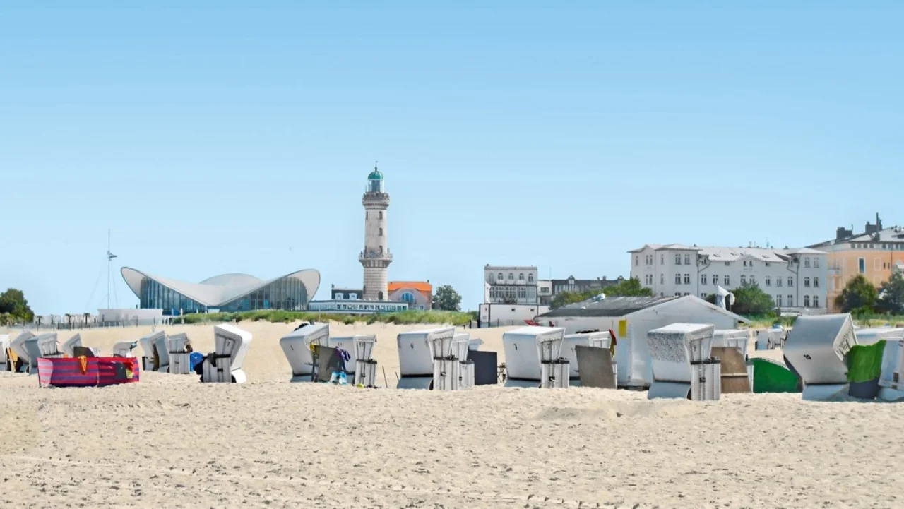Hafenbild Warnemünde