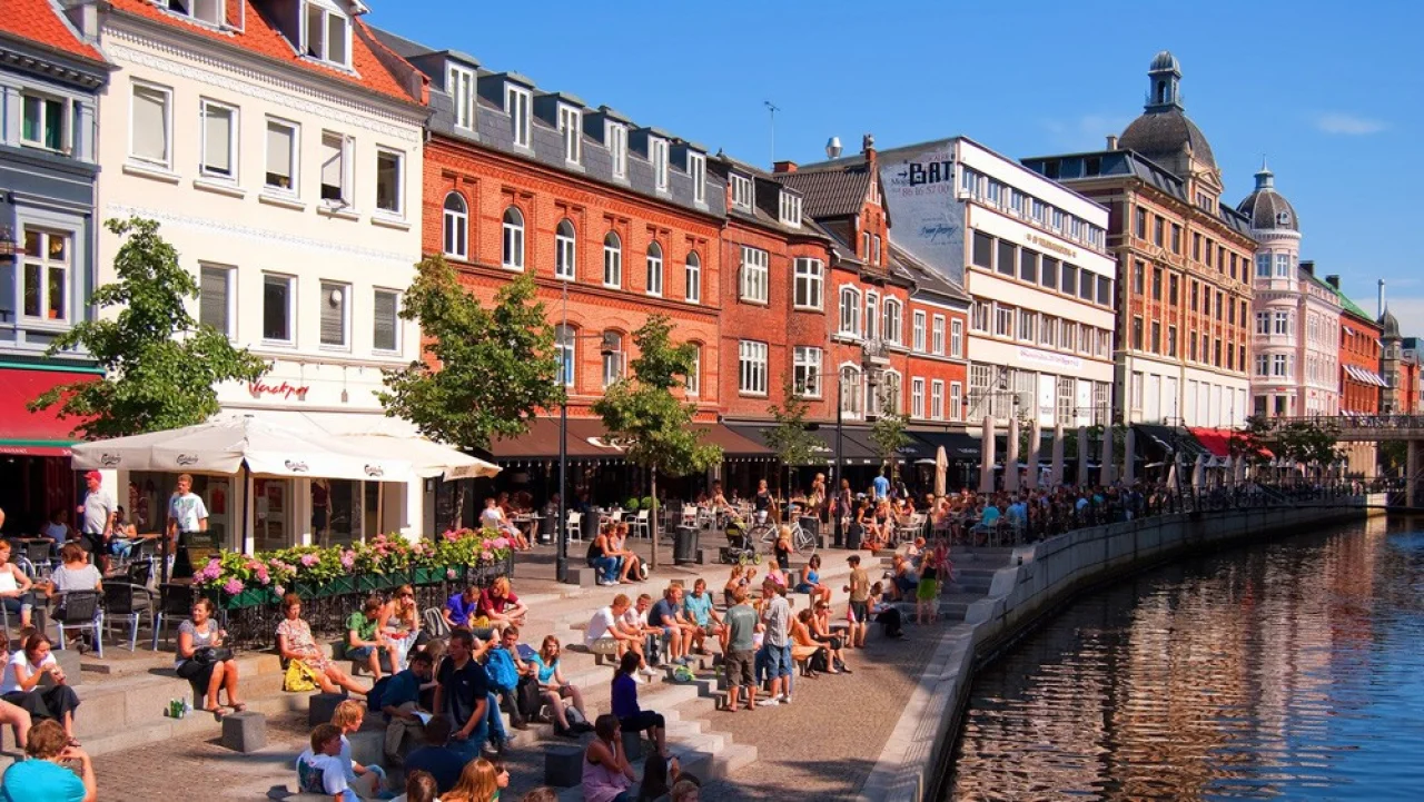Hafenbild Aarhus