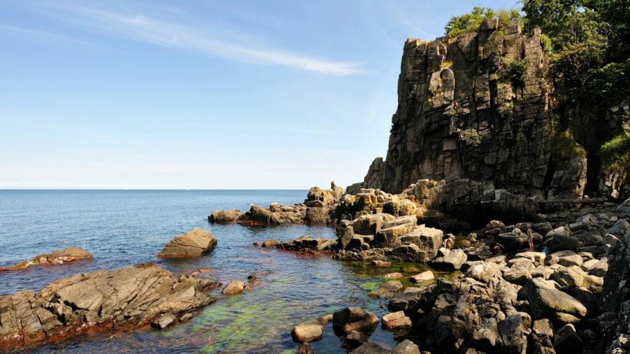 Hafenbild Rønne (Bornholm)