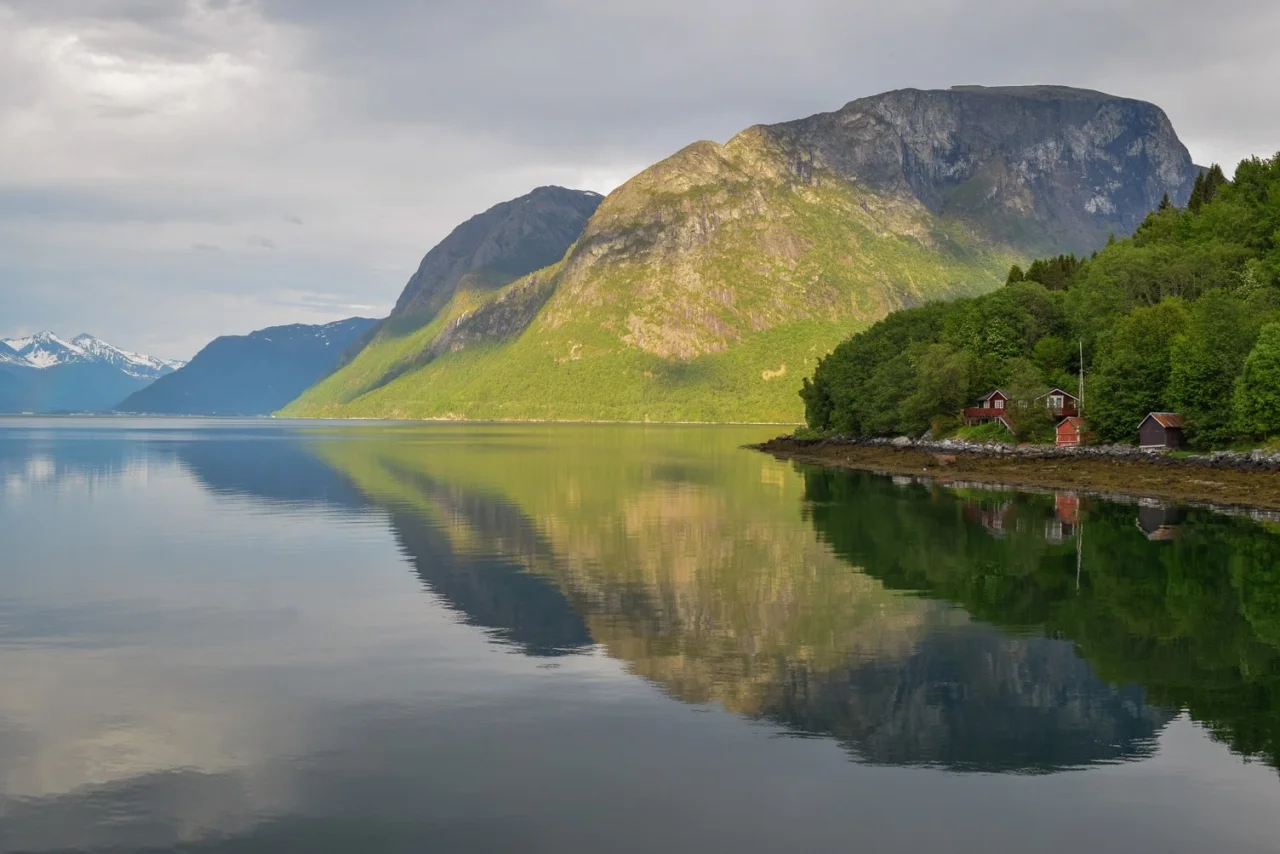 Hafenbild Romsdalsfjord-Passage