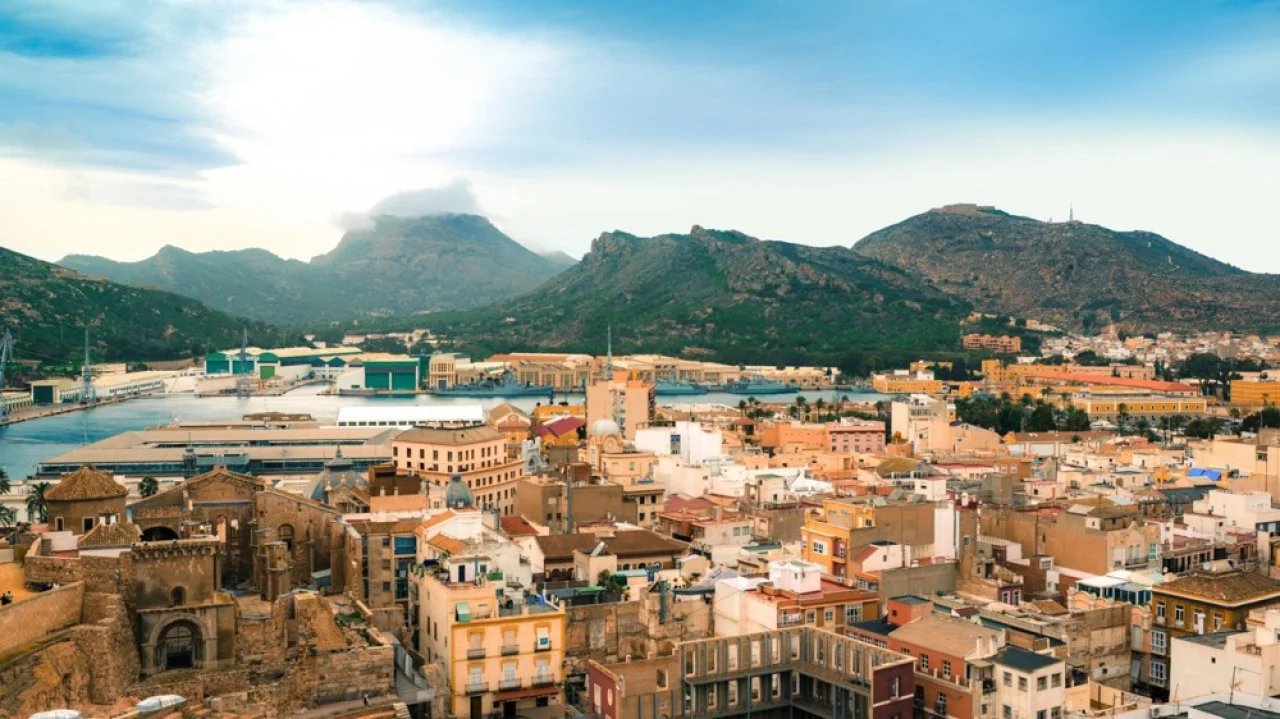 Hafenbild Cartagena (Murcia)