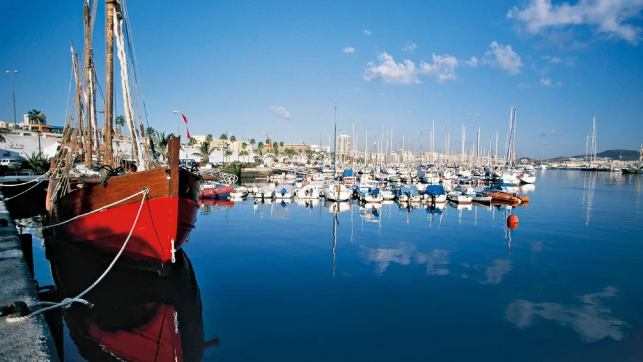Hafenbild Las Palmas (Gran Canaria)