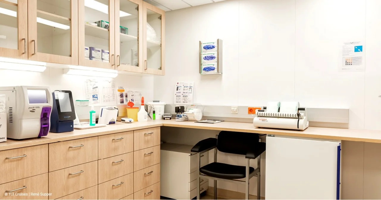 Bordhospital Bild